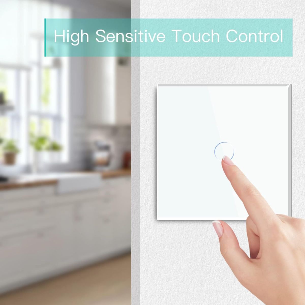 BSEED Touch Light Switch 1-Gang