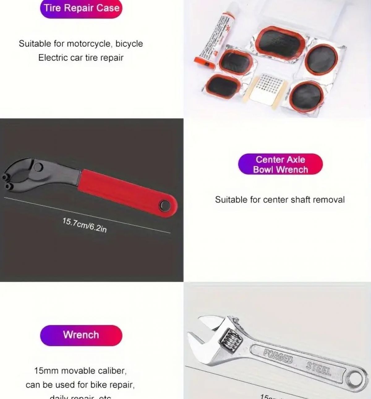 Bicycle Maintenance and Repair Kit