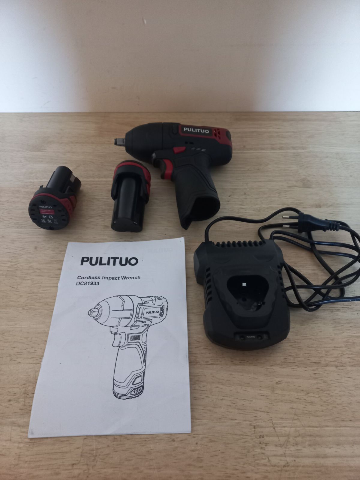 Aku mutrivõti PULITUO, 12 V