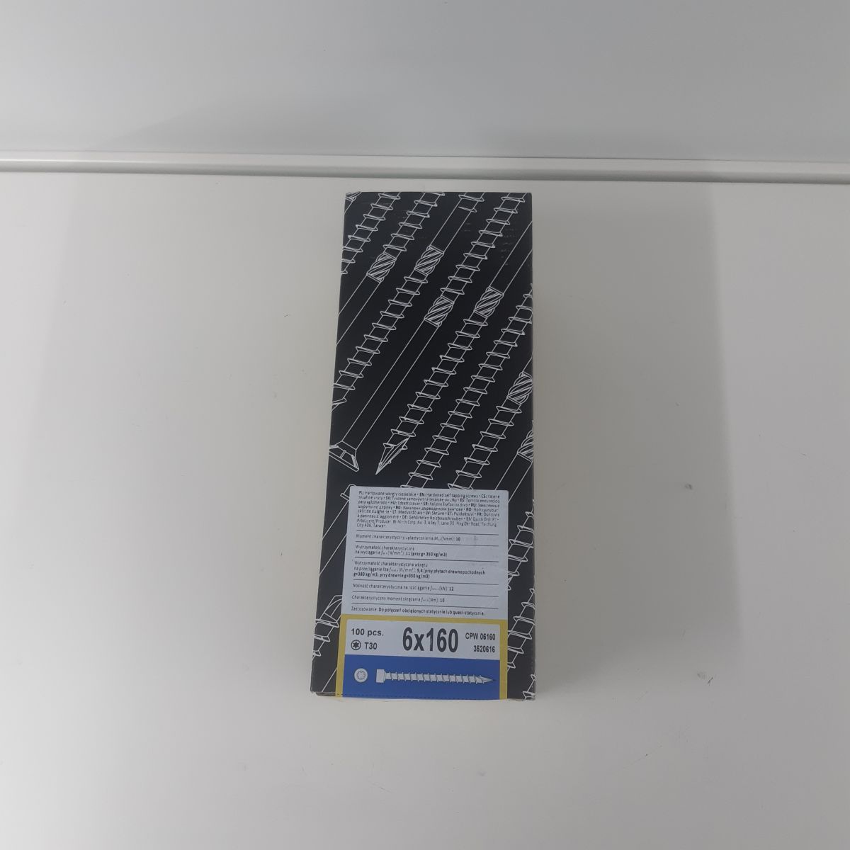 Шурупы по дереву CPW 6x120 100шт/пачка