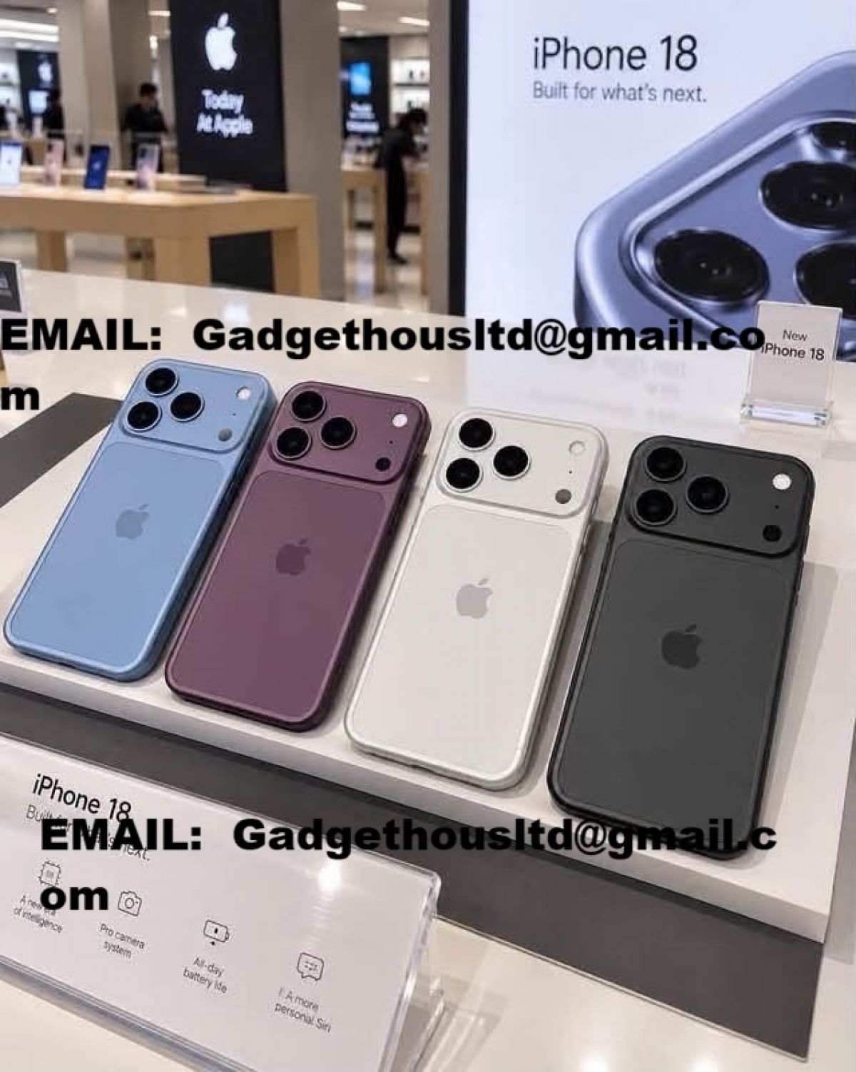 Оригинальные, Apple iPhone 18 Pro Max, iPhone 18 Pro,  Apple iPhone Duo , iPhone 17 Pro Max, iPhone 17 Pro, iPhone 17, iPhone Air, iPhone 16 Pro Max, iPhone 16 Pro