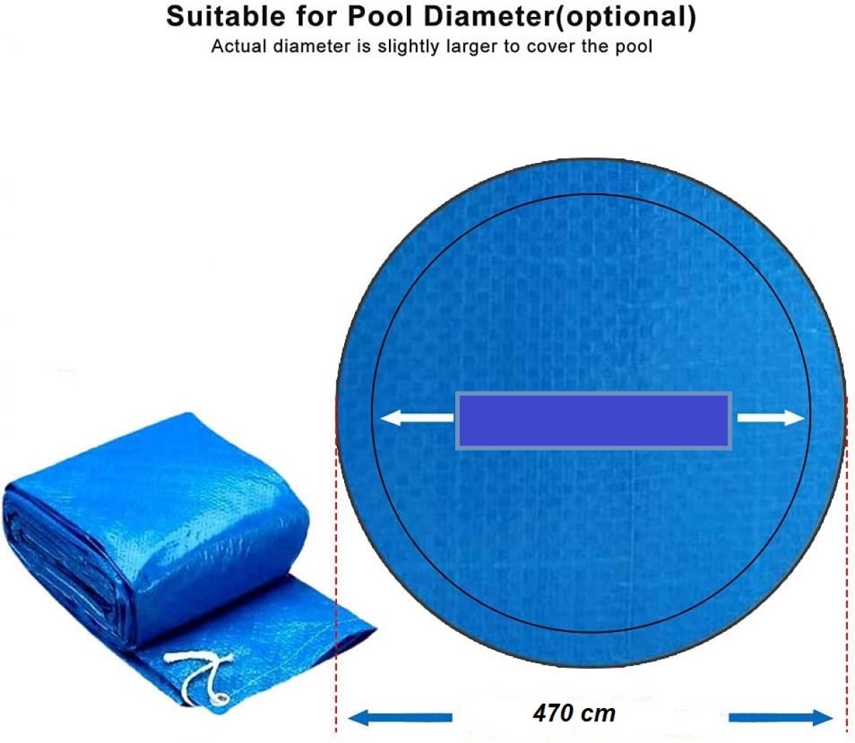 Pool cover 470 cm