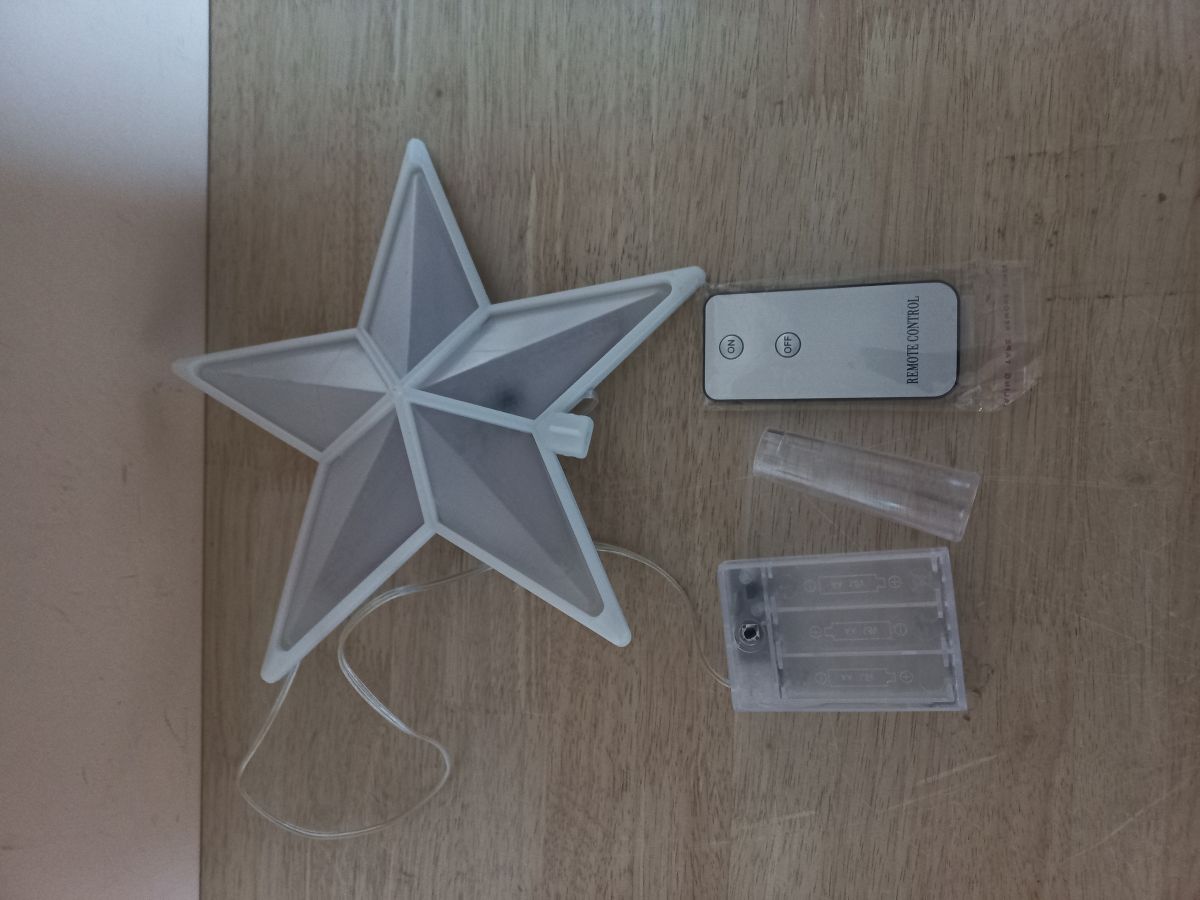 The Christmas LED star tree top