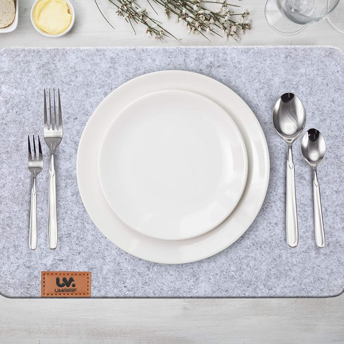 Table mat 44×32 cm, set of 12 items