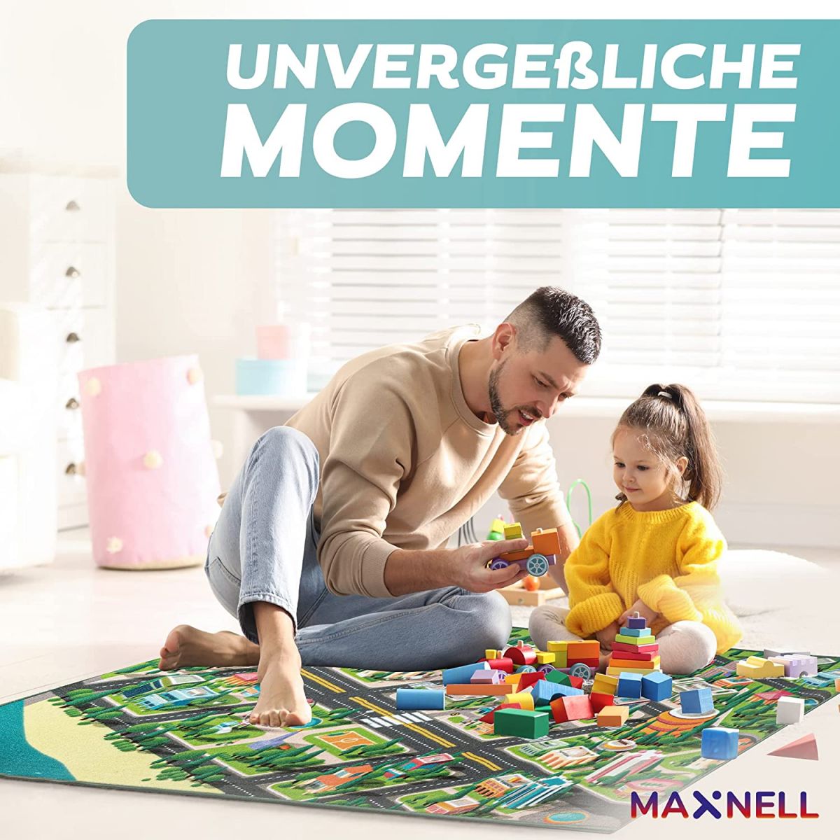 Children’s rug 1500 x 1000 mm