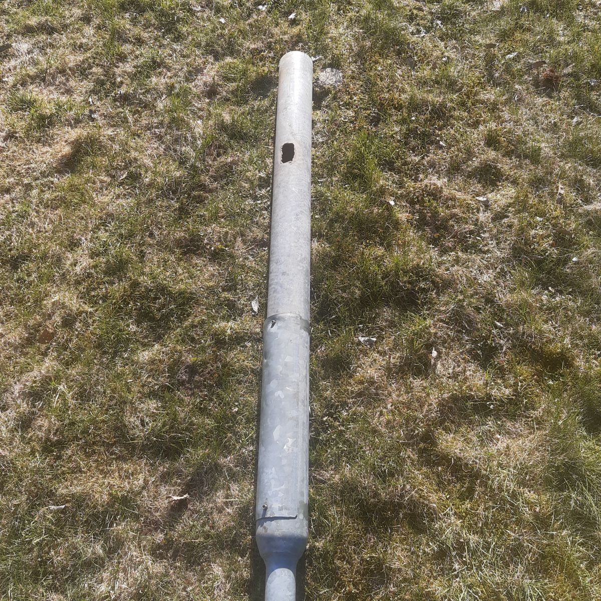 Street lighting pole with a height of 4.5 meters