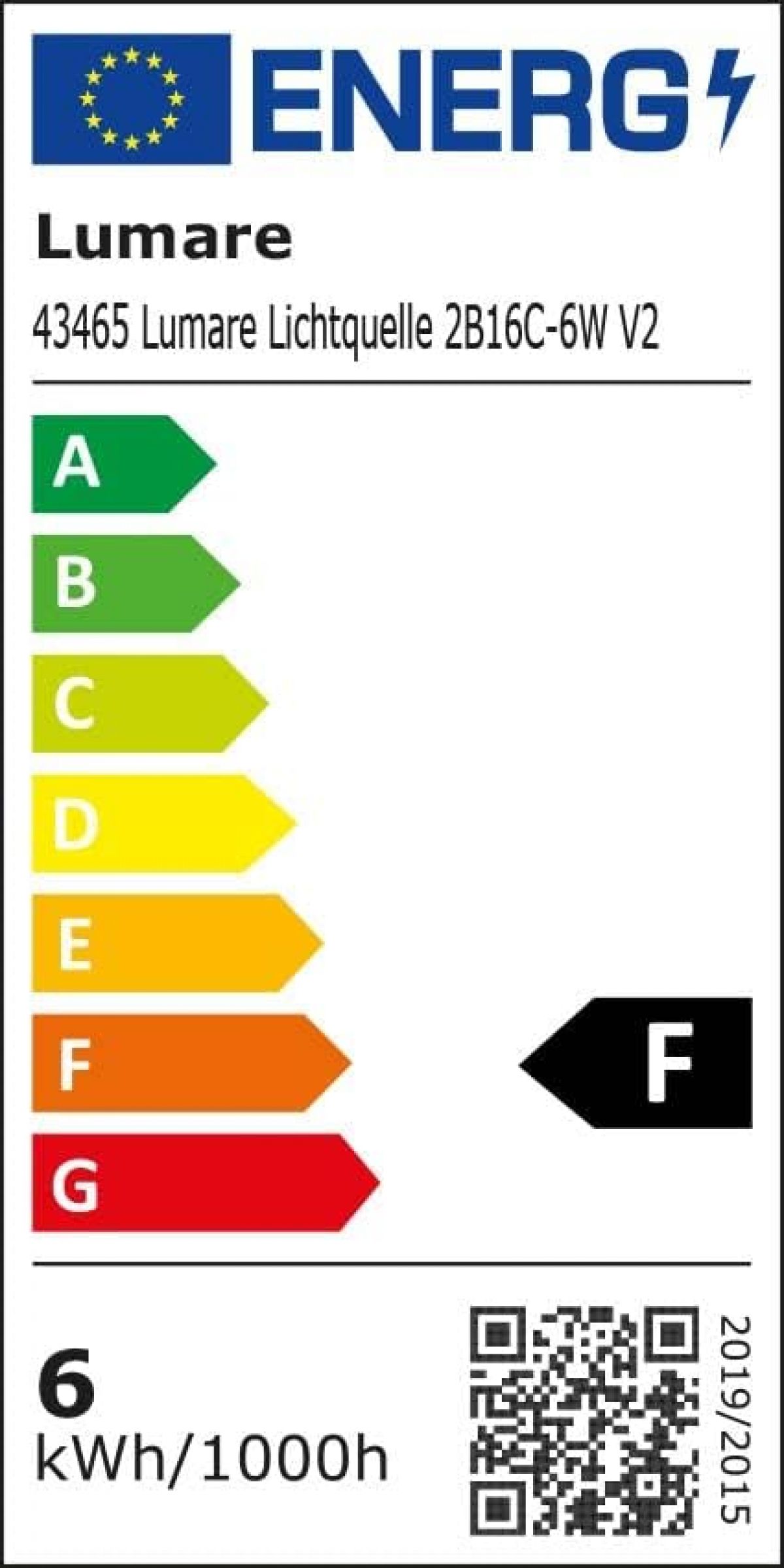 Встраиваемый LED светильник 6шт, 6Вт, IP44, 230V