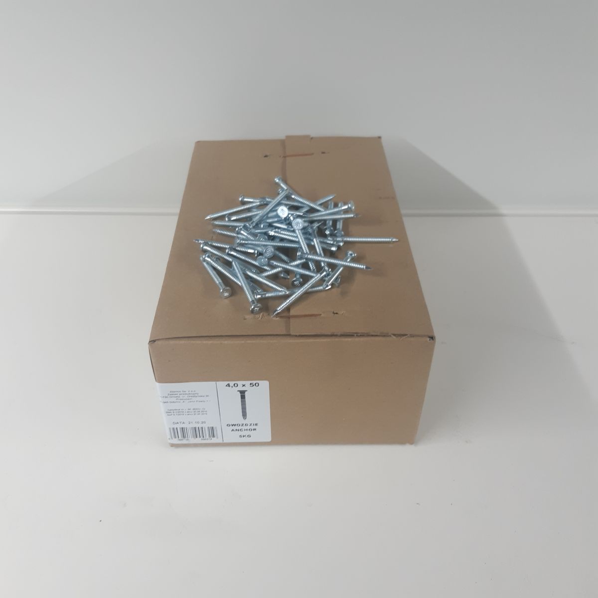 Анкерные гвозди 4,0x50 5кг/пачка