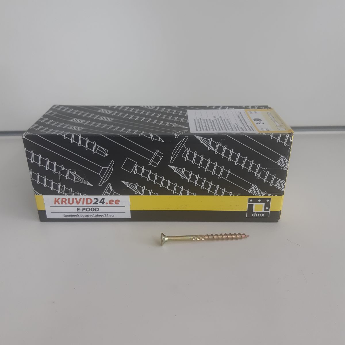 CS 6x80 (200шт) Шуруп по дереву конструкционный