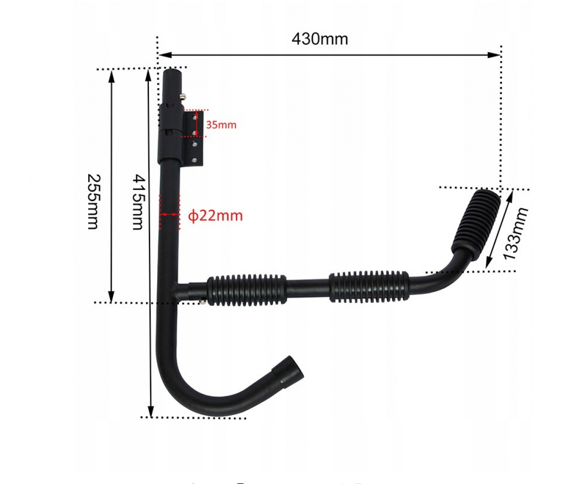 Крепление для байдарки в гараже PGW 6