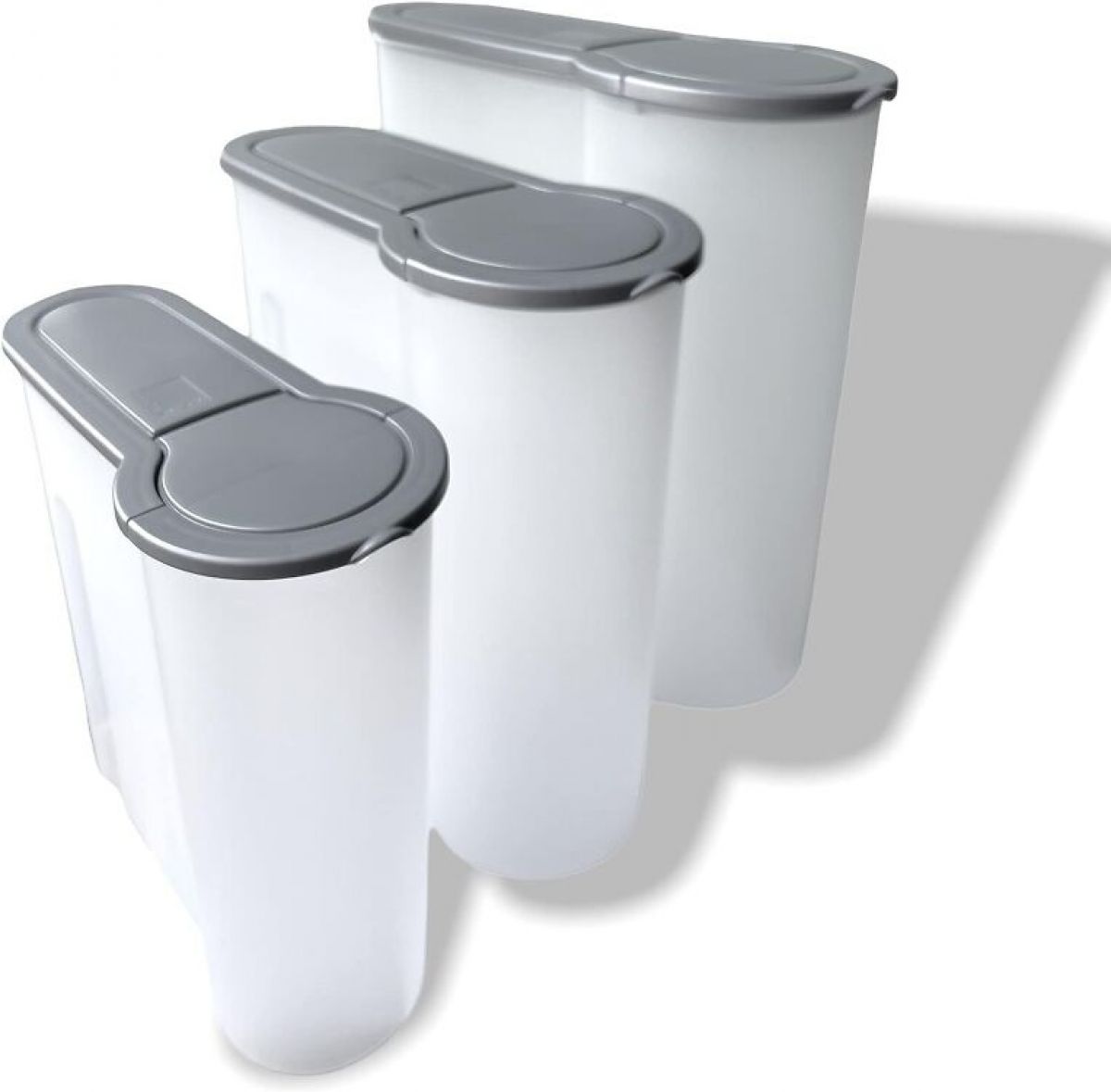 Set of 3 - storage containers