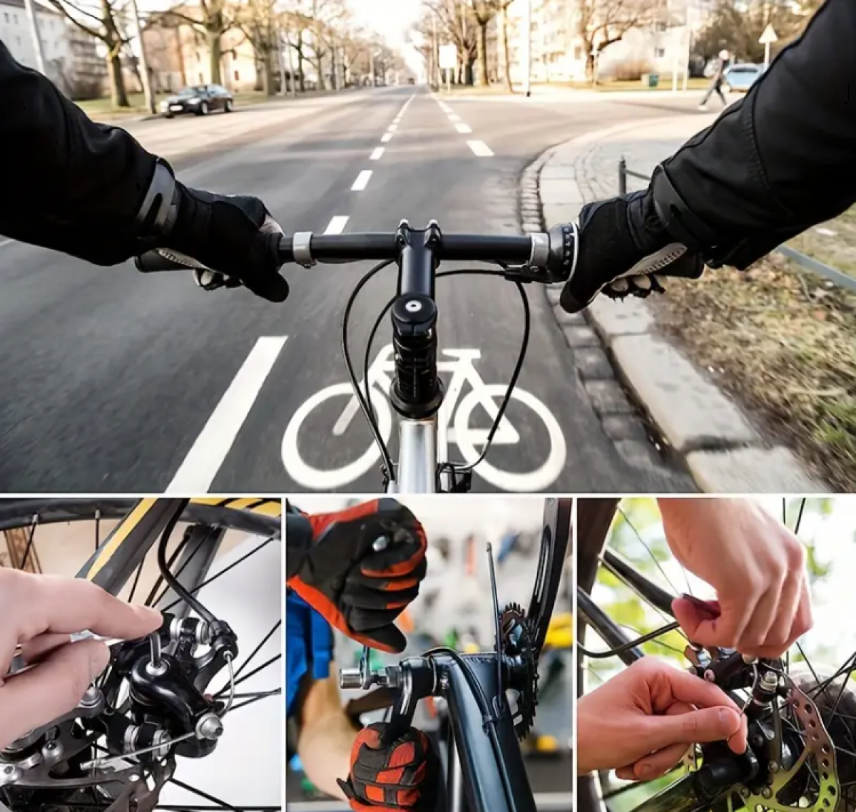 4 pcs. Brake Cable Road Bike