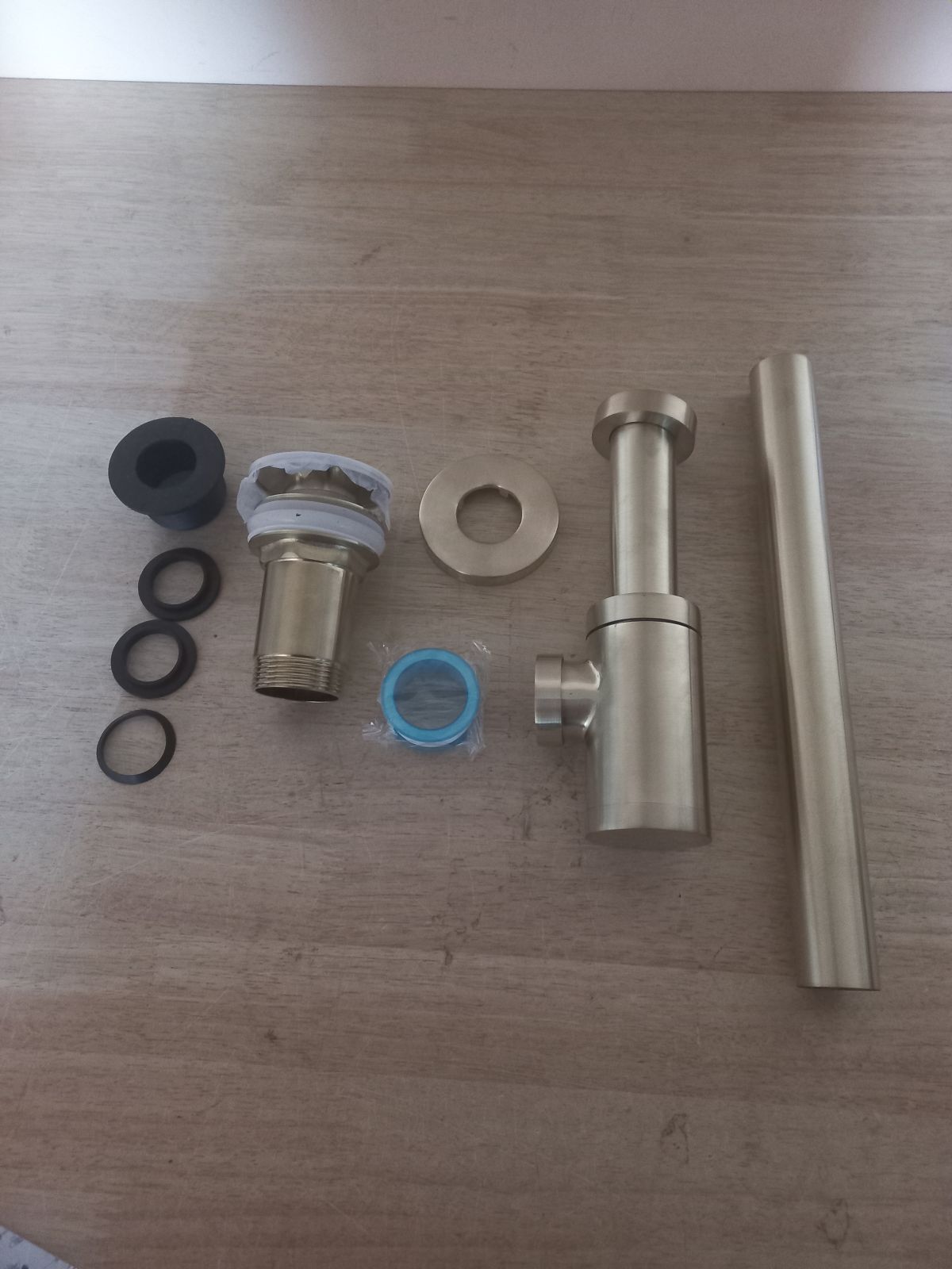 Siphon for sink Keymark (Matte gold)