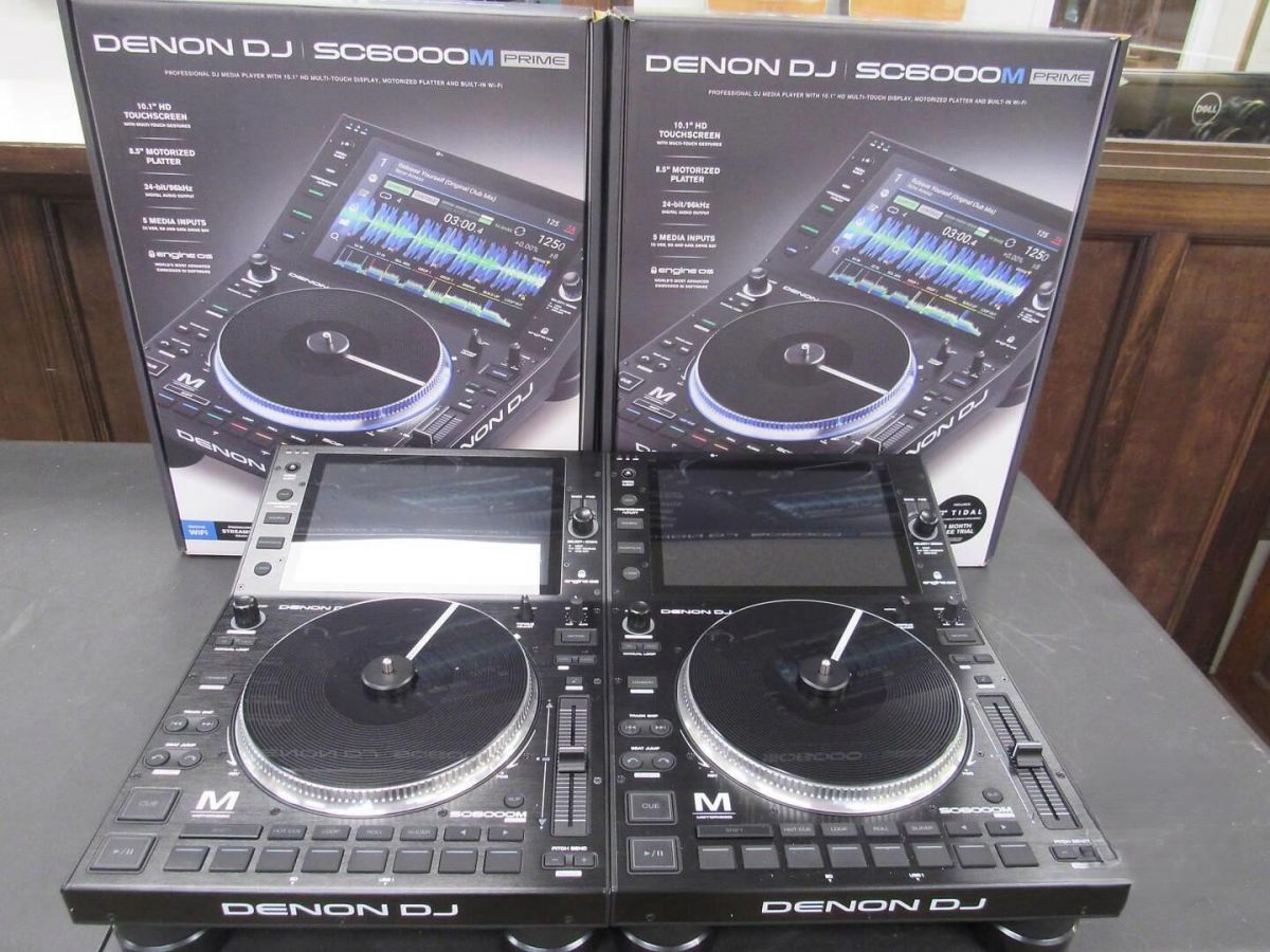 Denon DJ Prime 4+, Denon SC6000M Prime, Denon DJ X1800 Prime, Denon Dj Sc5000 Prime,  AlphaTheta XDJ-AZ, AlphaTheta OMNIS-DUO, AlphaTheta DDJ-GRV6, Pioneer DJ OPUS-QUAD