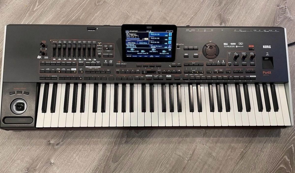 Korg Pa5X-MG Edition, Korg Pa5X76, Korg Pa4X76/Korg Pa4X Oriental/ MG2 Edition, Korg NAUTILUS 61-key, Korg Pa1000 MG Edition, Korg KRONOS2
