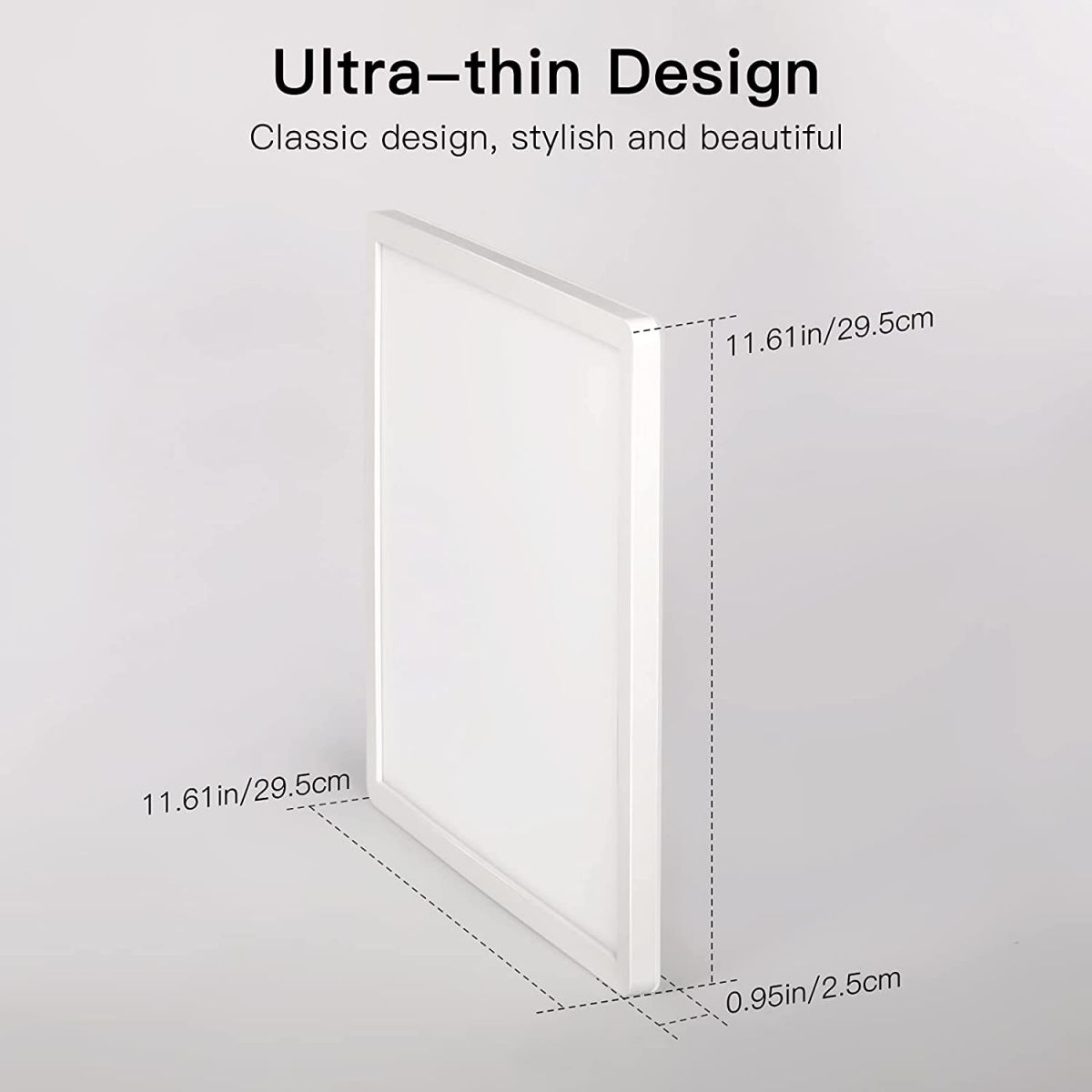 Ceiling lamps STANBOW (295 x 295 x 25 mm), 18 W, LED, IP44