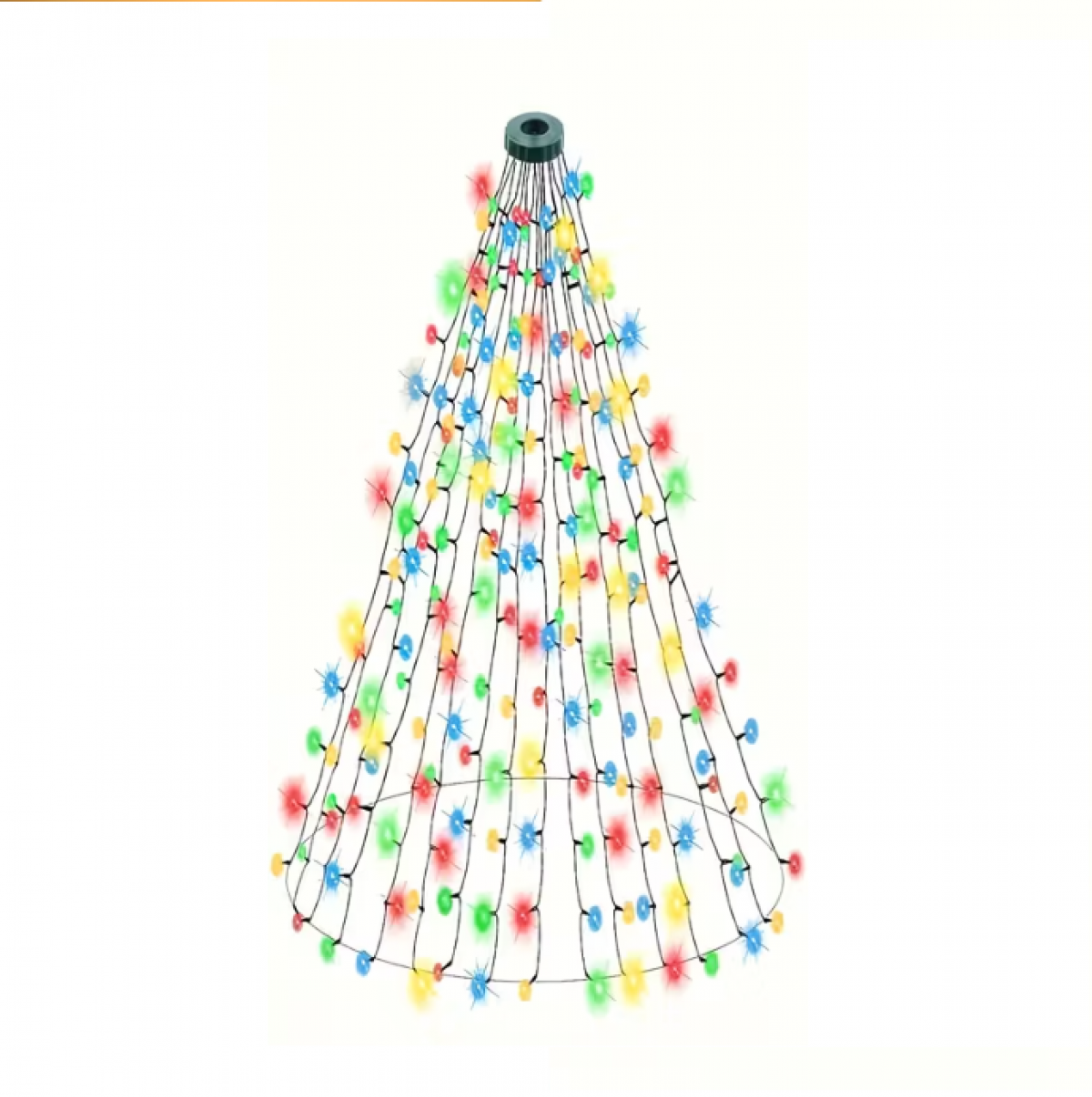 Новогодняя гирлянда 2 м • 280 LED • Цветная • USB + Пульт