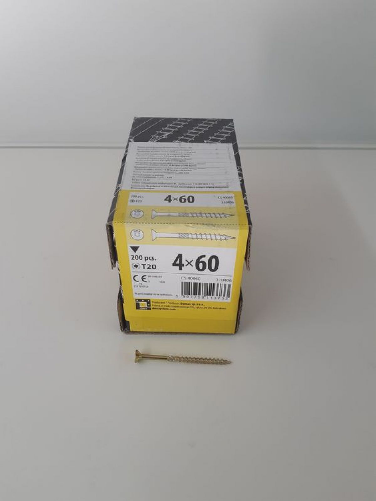 Шурупы по дереву CS 3,5x35 (200 шт./в пачке)