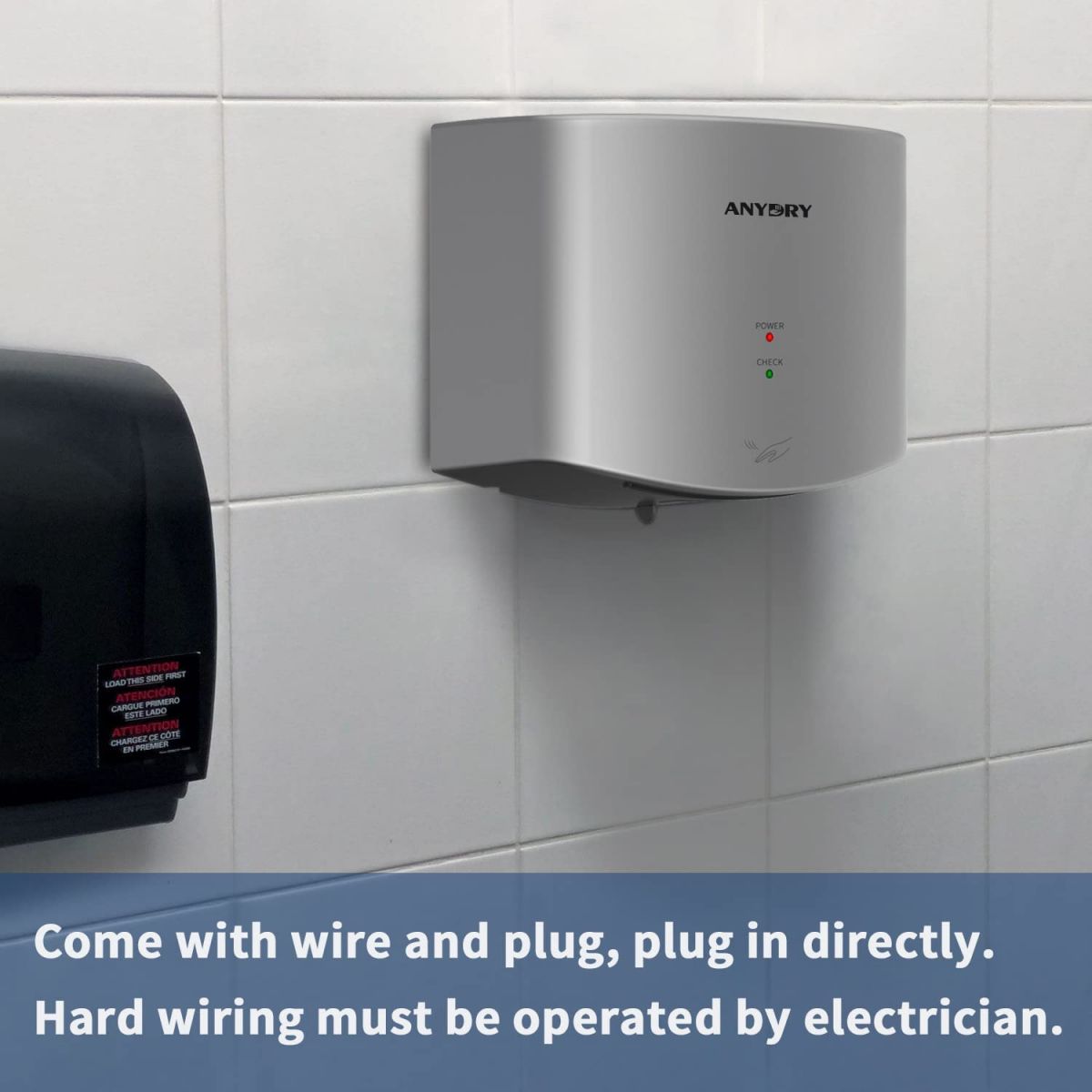 Hand Dryer Anydry 2630S