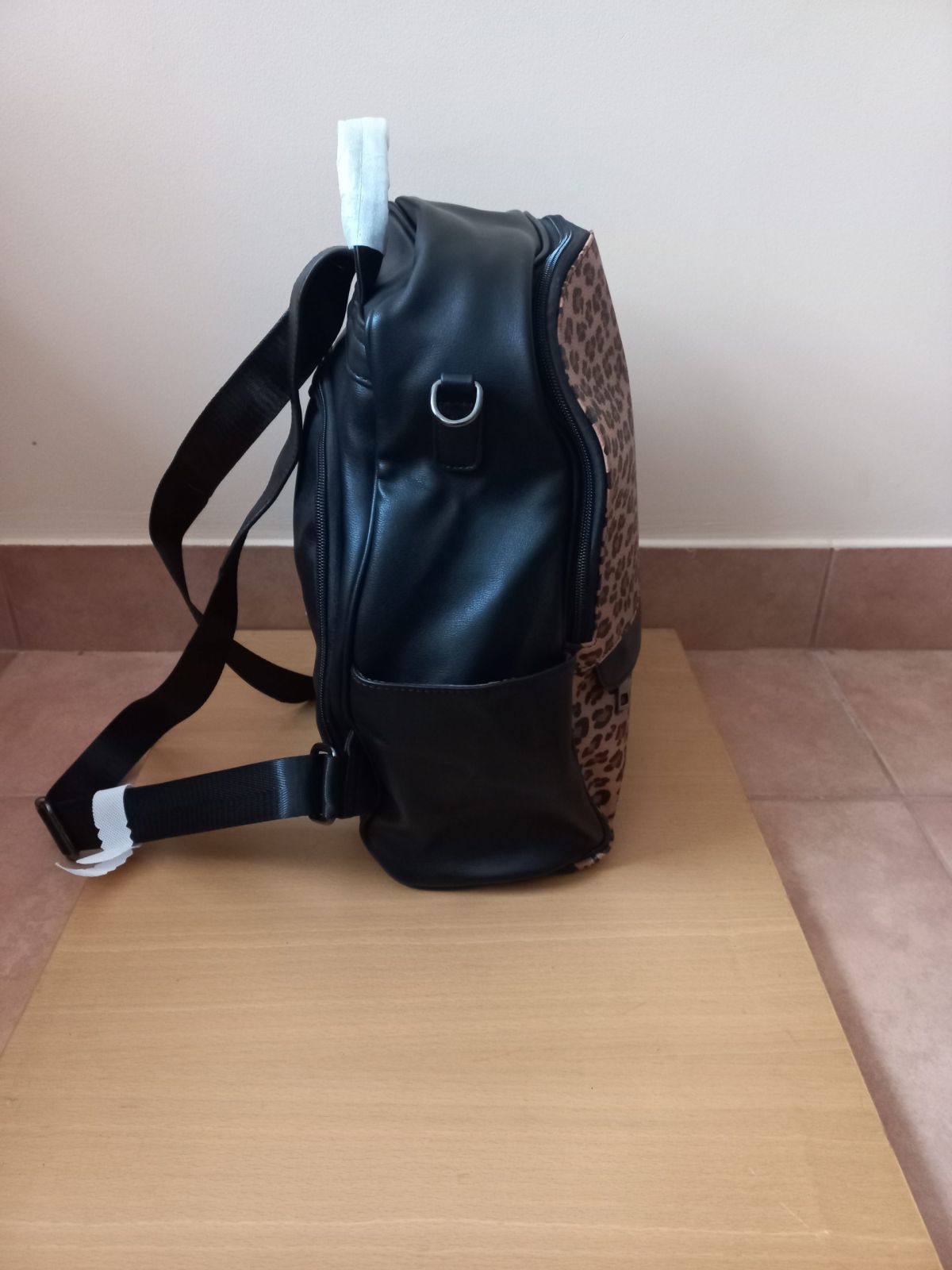 Backpack for women girls, leopard