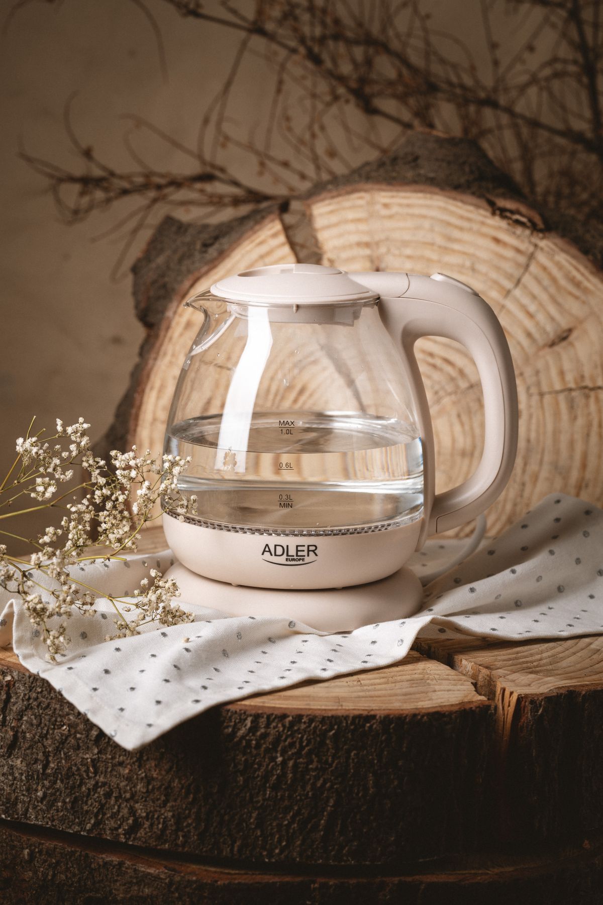 Adler AD 1283C Kettle glass electric 1,0L