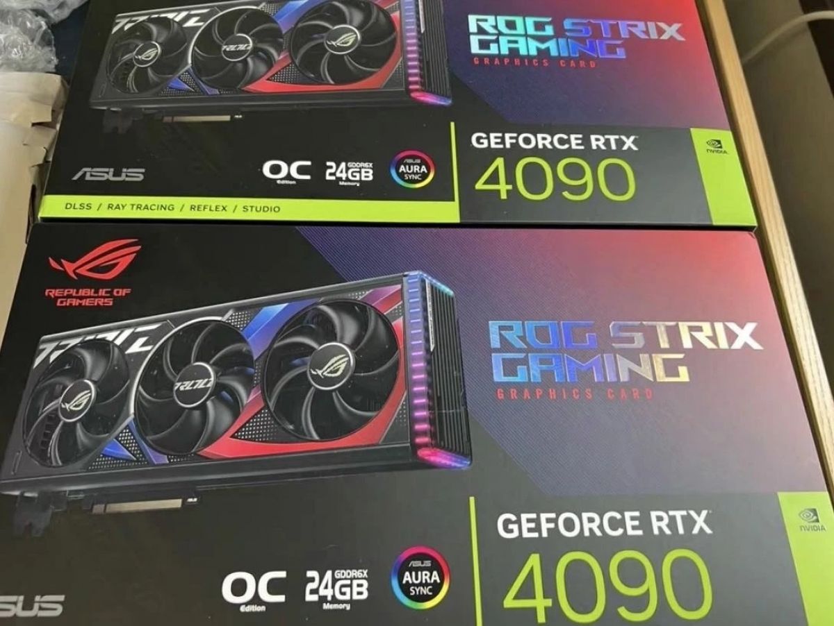 ASUS ROG STRIX NVIDIA GeForce RTX 4090 OC GPU 24GB GDDR6X Graphics Card
