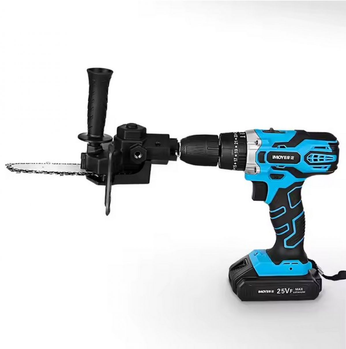 Adapter, saw attachment for drill and screwdriver