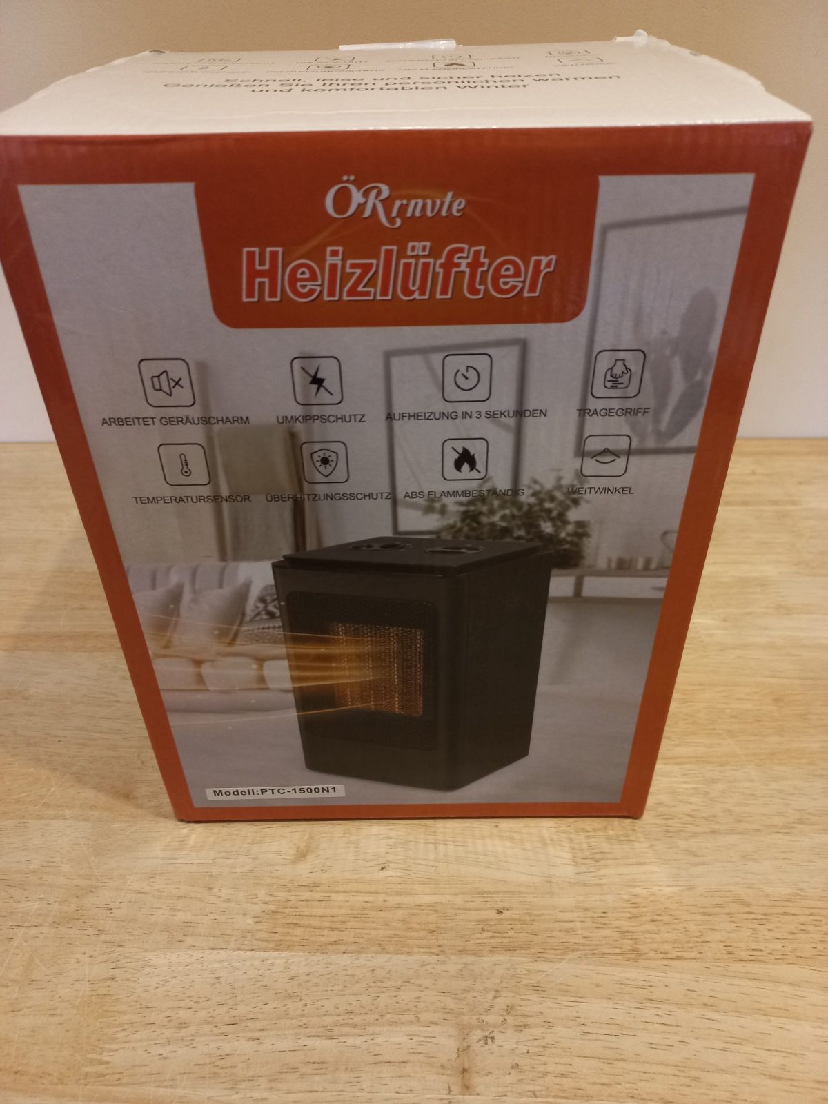 Heating fan 1500 W