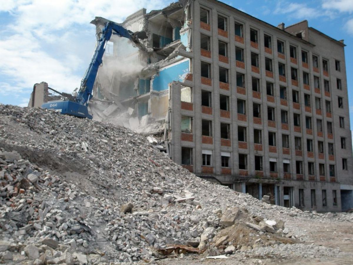 Demolition of buildings and structures