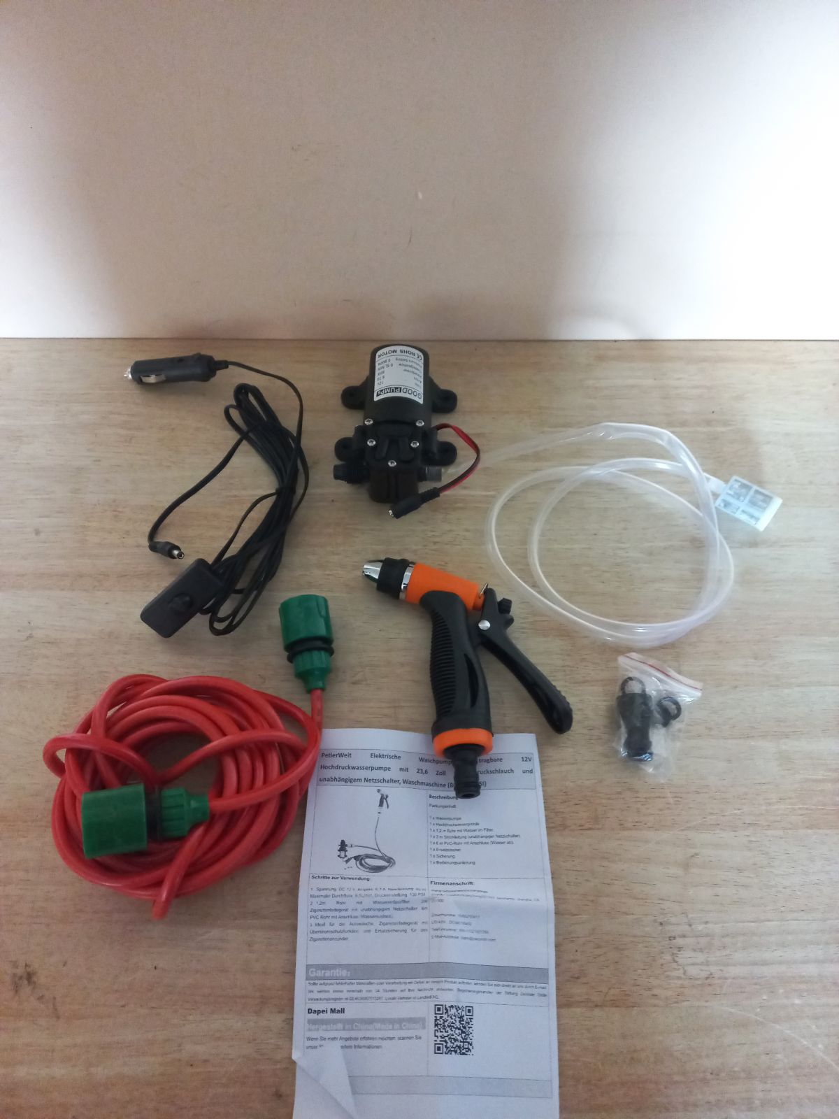 PetierWeit Electric Water Pump 80W 12V