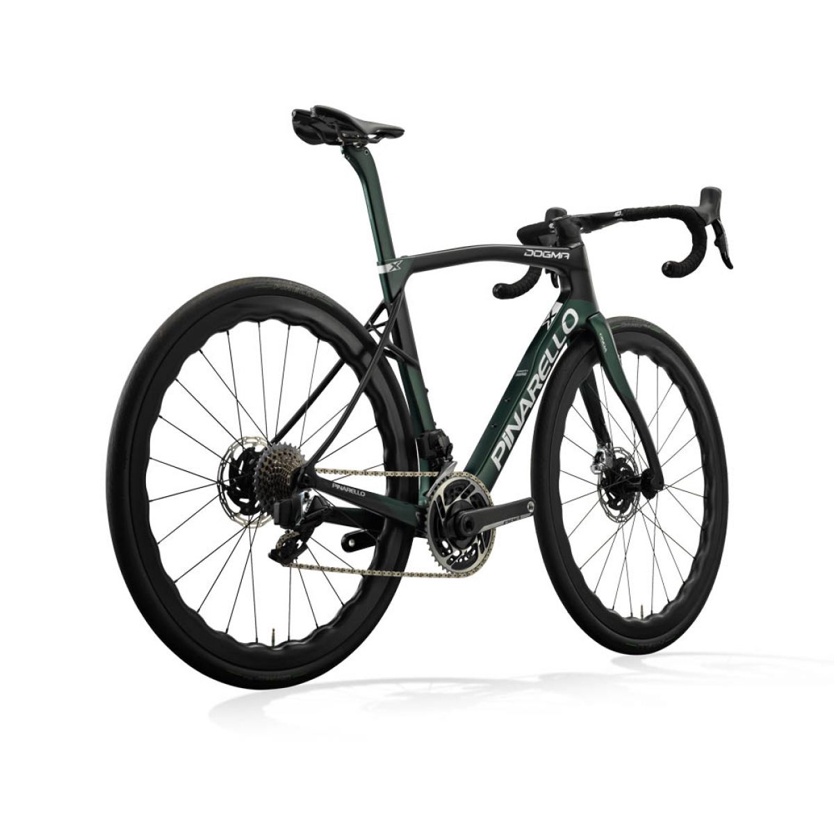 2024 Pinarello Sram Red Etap Axs - Xolar Green Road Bike (KINGCYCLESPORT)