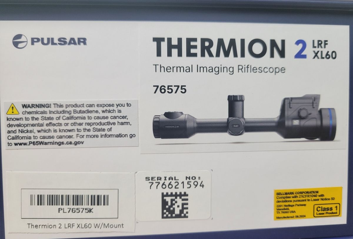 Pulsar THERMION 2 LRF XL60 , THERMION 2 LRF XL50 , THERMION 2 LRF XP50 PRO, Thermion 2 LRF XP60, Thermion 2 LRF XG60 , THERMION 2 LRF XG50,  Thermion 2 XP50 Pro,  Thermion Duo DXP50 , PULSAR 
