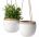 La Jolie Muse Hanging Flower Pots, Lush, 14 cm