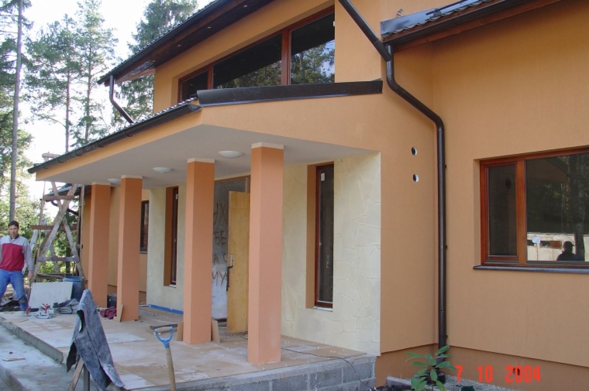 Gutter system, material and work