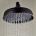 Shower head with rain effect AFUDER