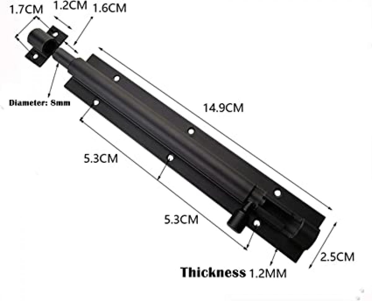 Ukse riiv 149×25 mm