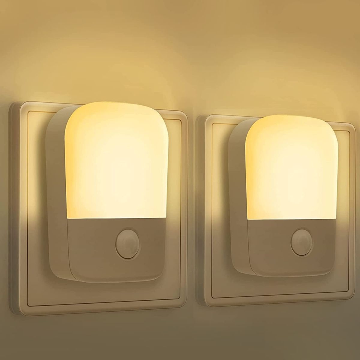 LED night light with sensor 0.6 W, Fulighture ( 2pcs )