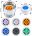 Shower Flow Regulator Set