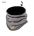 Fleece Tube Scarf, Gray