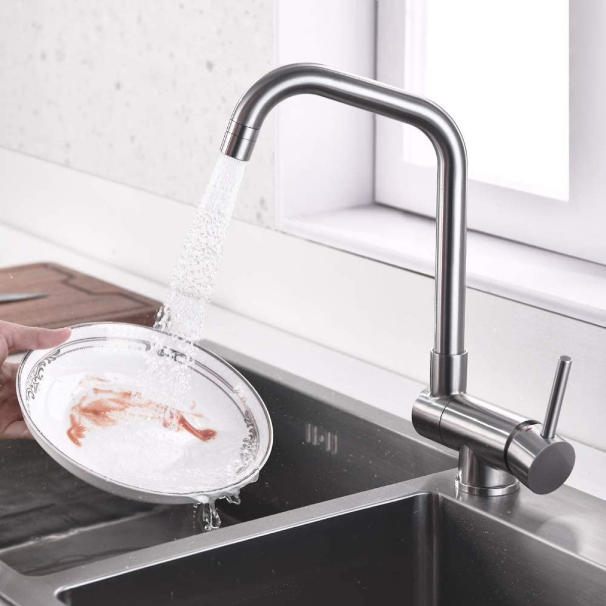 ONECE Front Window Kitchen Tap Folding Kitchen