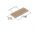 Полка FS DS 1180×235 мм Дуб Сонома DOMAX