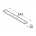Naelutusplaat LW6 243x24x4,0 mm DOMAX