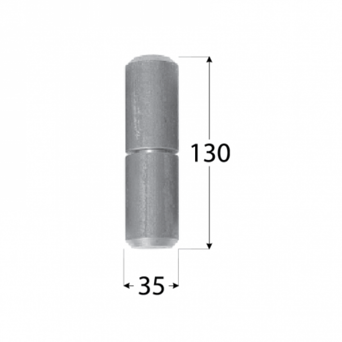 ZTK 35 Петля с шариком сварная 35×130