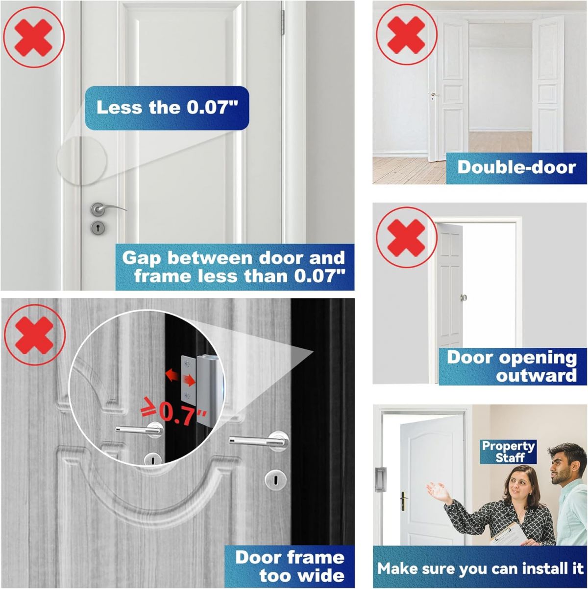 AceMining Door Reinforcement Lock