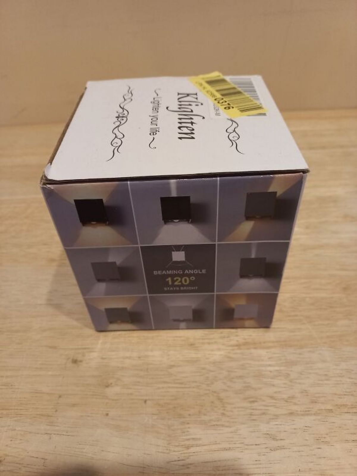 Настенный светильник с датчиком движения Klighten, 12w, IP65, LED
