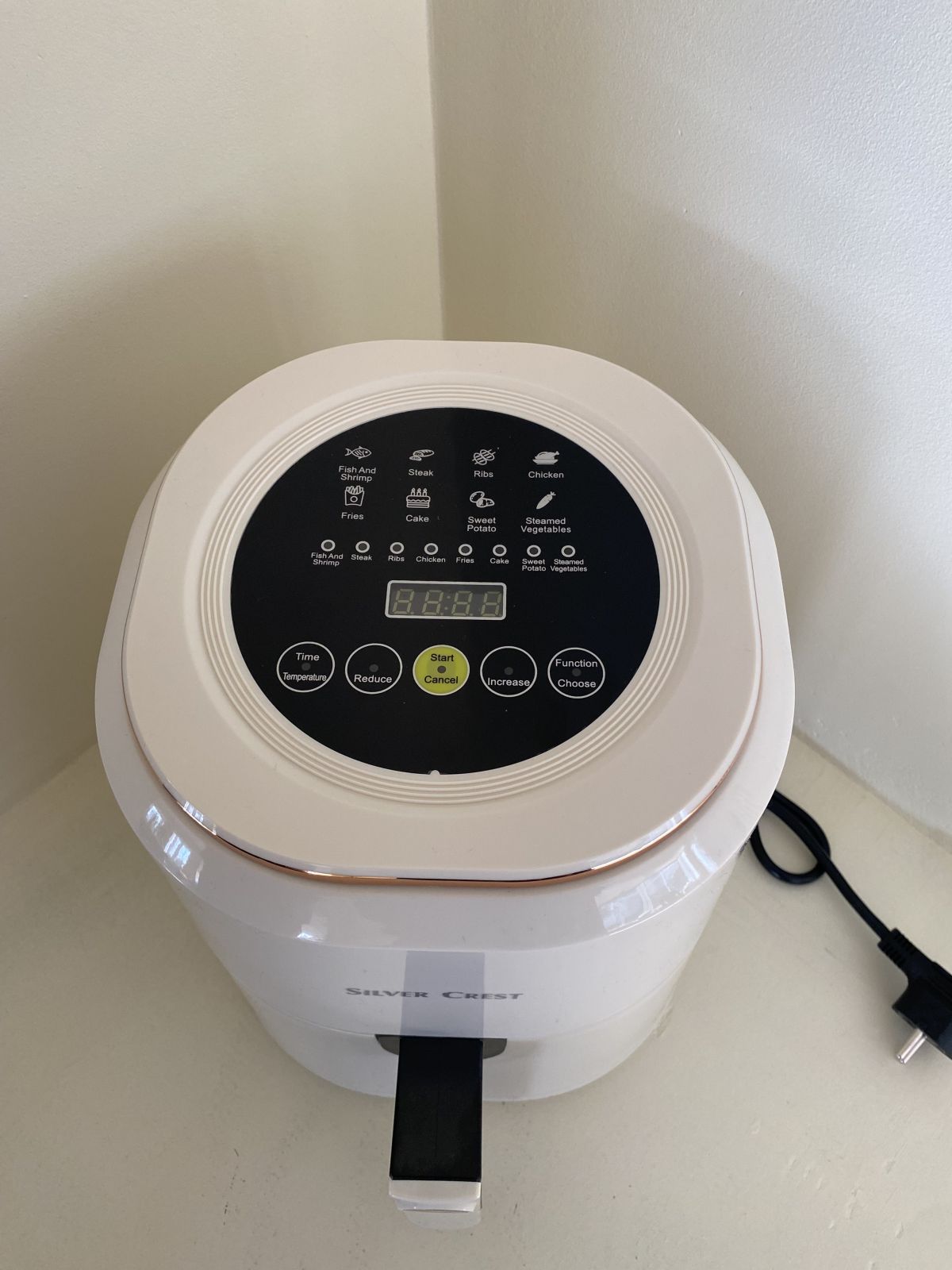 Air fryer 7.5 l, Beige
