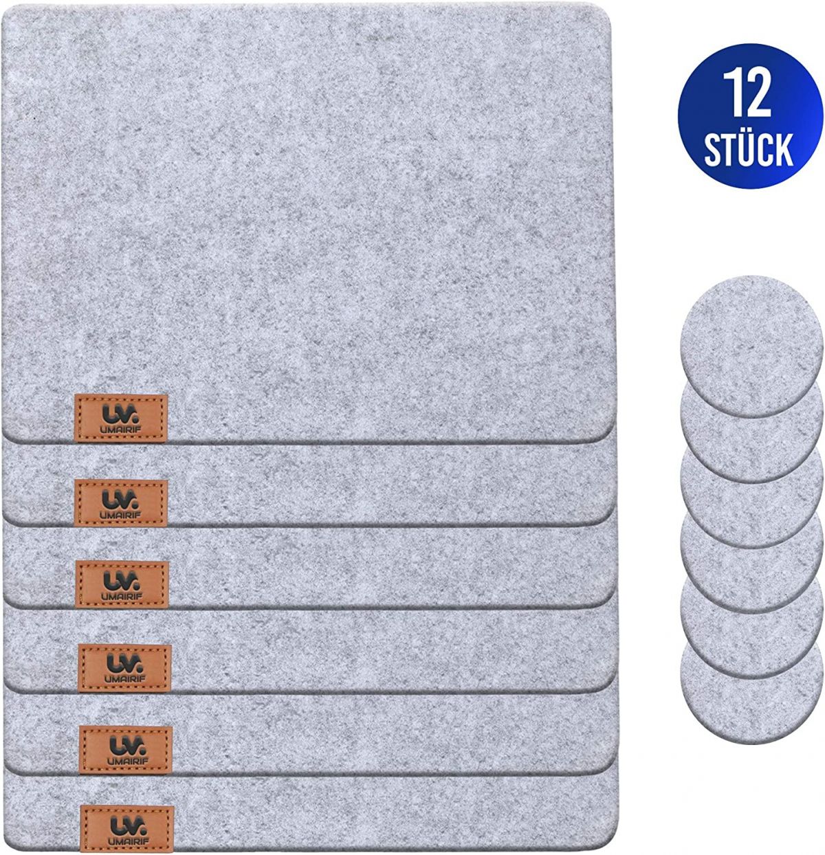 Table mat 44×32 cm, set of 12 items