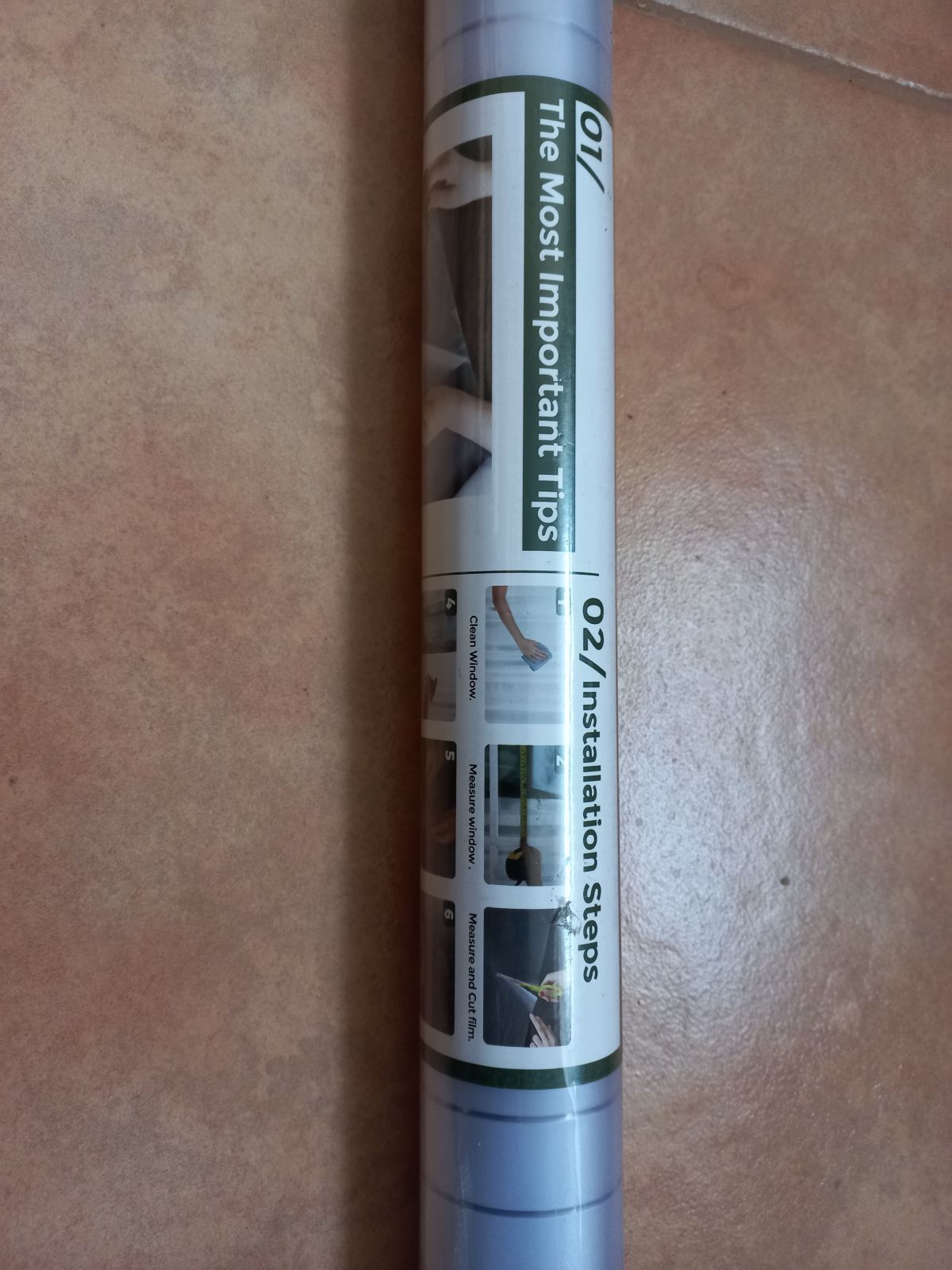 Self-adhesive window film 90 x 400 cm