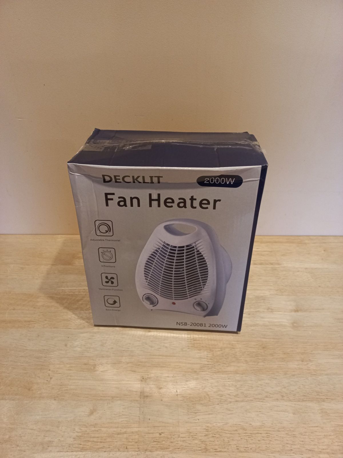 Electric heater 2000 W DECKLIT