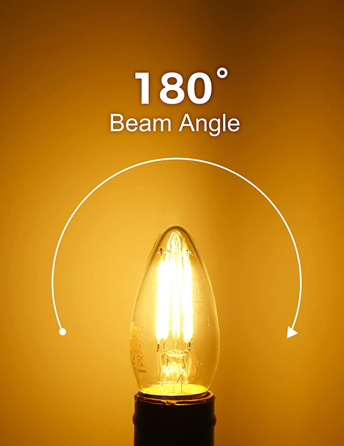 Light bulb LED Fulighture E27 4pcs, 4 W